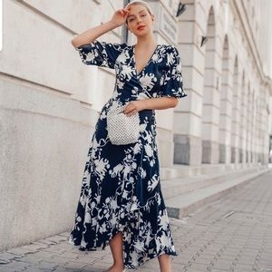 Johanna Ortiz x h&m wrap dress